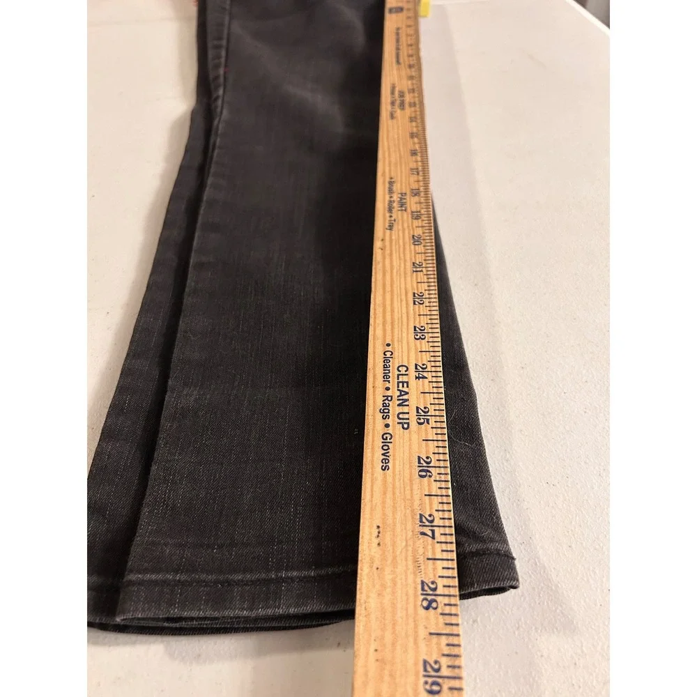 Levis Slim Leg‎ Washed Black Denim Jeans 28x30 or size 6 Cotton Blend